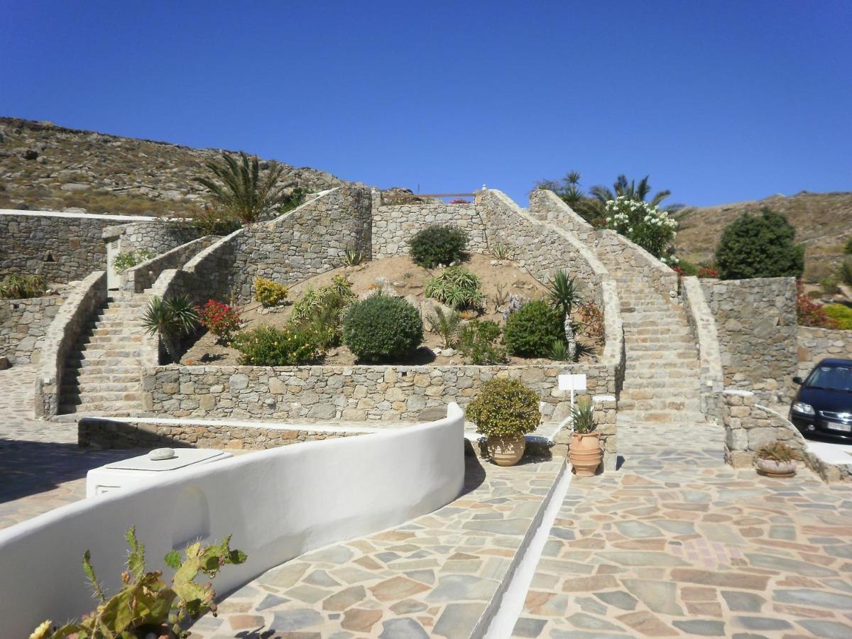 Yalos Mykonos Ornos Pouli Private Apartments W Shared Swimming Pool Mykonos Town Экстерьер фото