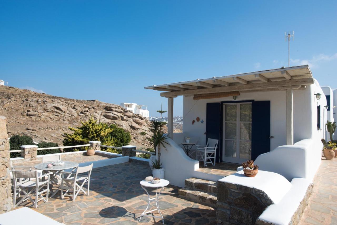 Yalos Mykonos Ornos Pouli Private Apartments W Shared Swimming Pool Mykonos Town Экстерьер фото