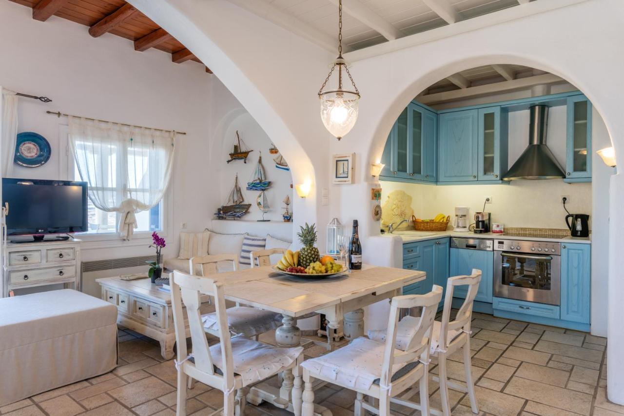 Yalos Mykonos Ornos Pouli Private Apartments W Shared Swimming Pool Mykonos Town Экстерьер фото
