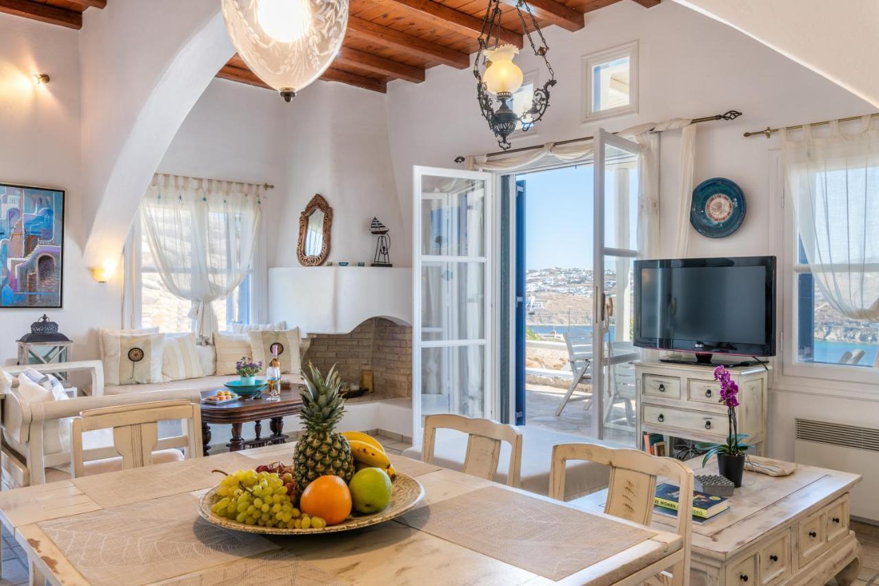 Yalos Mykonos Ornos Pouli Private Apartments W Shared Swimming Pool Mykonos Town Экстерьер фото