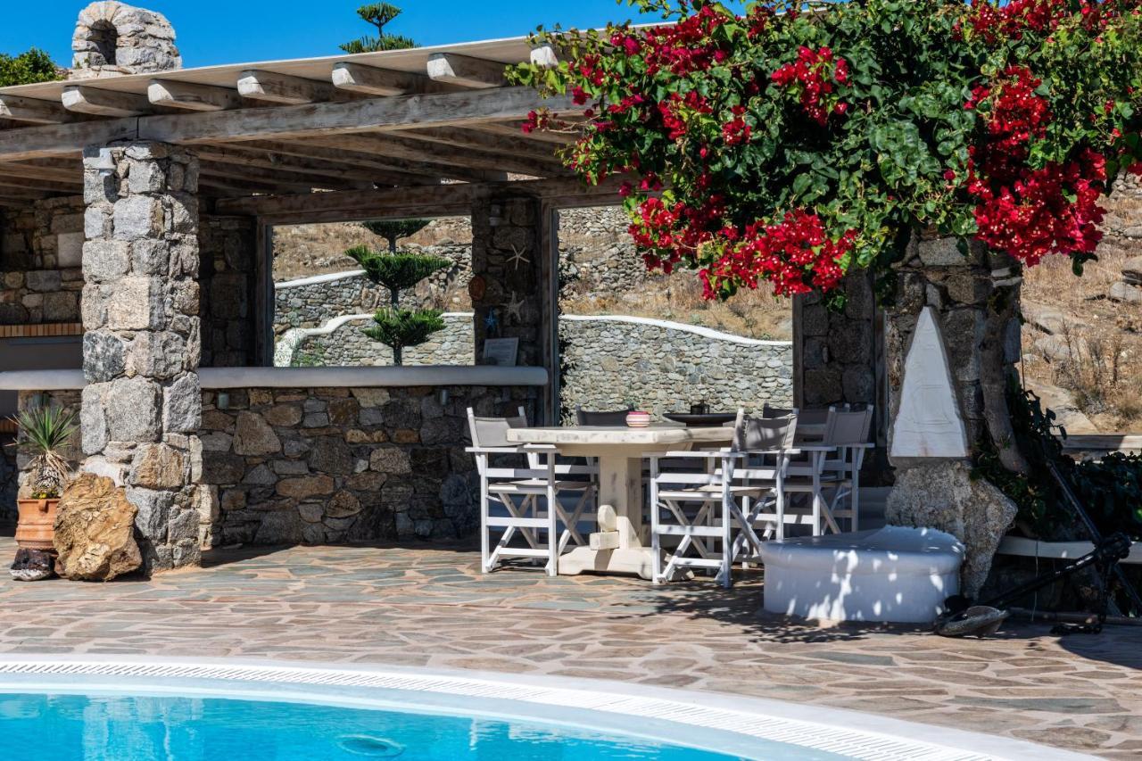 Yalos Mykonos Ornos Pouli Private Apartments W Shared Swimming Pool Mykonos Town Экстерьер фото
