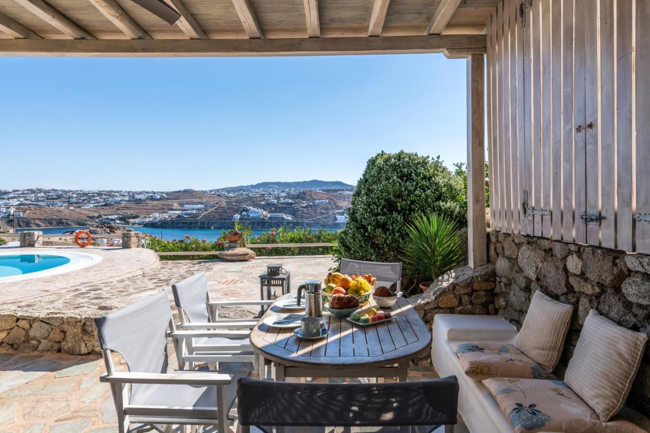 Yalos Mykonos Ornos Pouli Private Apartments W Shared Swimming Pool Mykonos Town Экстерьер фото