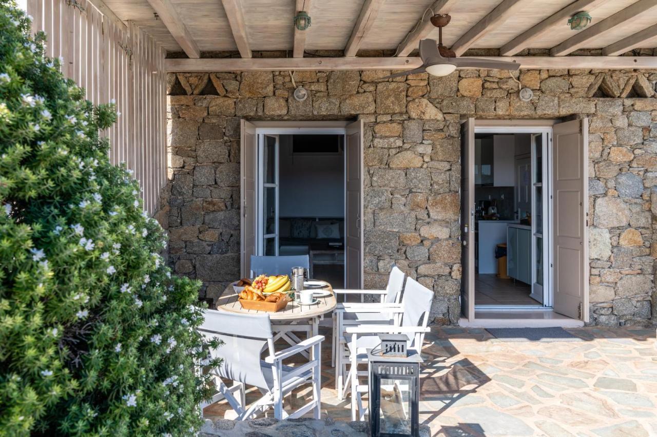 Yalos Mykonos Ornos Pouli Private Apartments W Shared Swimming Pool Mykonos Town Экстерьер фото