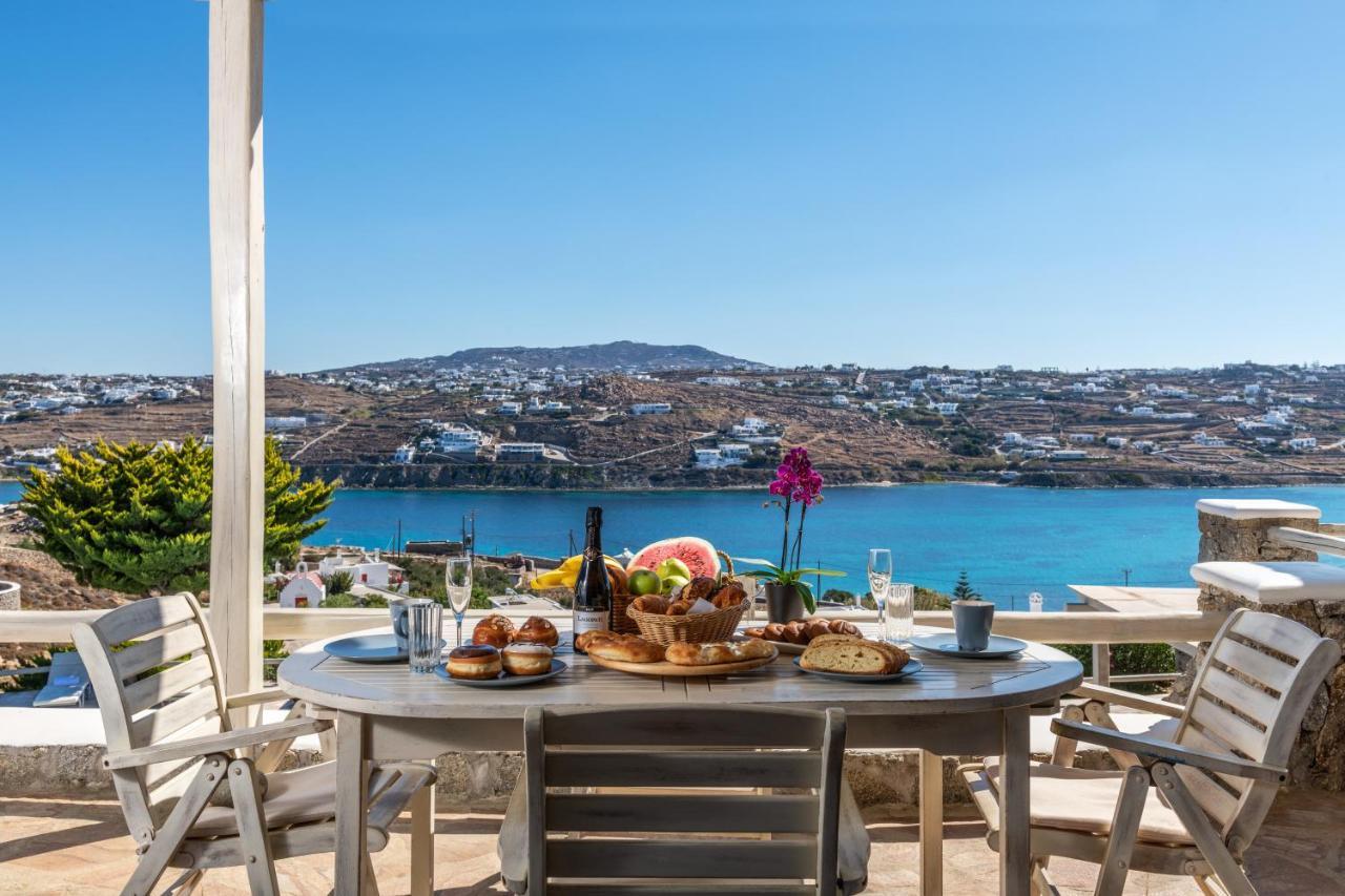 Yalos Mykonos Ornos Pouli Private Apartments W Shared Swimming Pool Mykonos Town Экстерьер фото